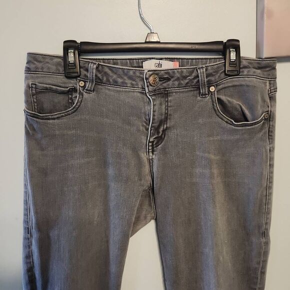 Cabi Style #3191 Slim Boyfriend Jeans Gray size 10 - Picture 2 of 6